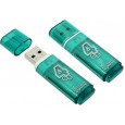 Флэш диск USB Smart Buy 4Gb Glossy зеленый