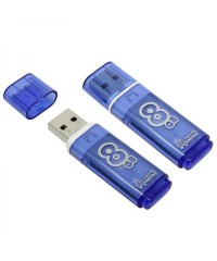 Флэш диск USB Smart Buy 8Gb Glossy синий USB 3.0
