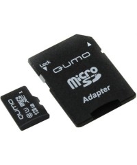 Карта памяти 128GB microSDXC Qumo class 10 Ultra UHS-I с адаптером Карта памяти 128GB microSDXC Qumo class 10 Ultra UHS-I с адаптером