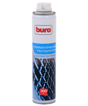 Чистящий сжатый воздух BURO BU-air 300мл. Чистящий сжатый воздух BURO BU-air 300мл.