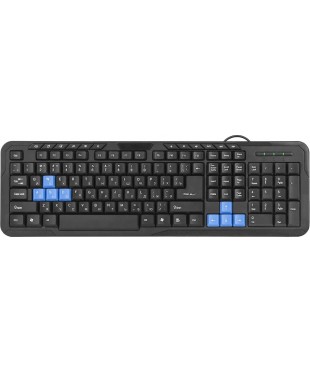 Клавиатура Defender #1 HM-430 черный Клавиатура Defender #1 HM-430 черный