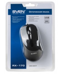 Мышь Sven RX-170 USB Black