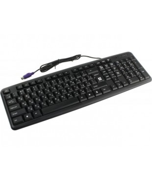 Клавиатура PS/2 Defender Element HB-520B черная