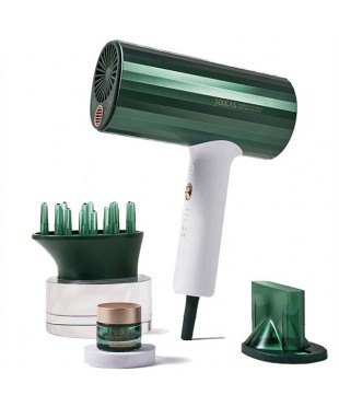 Фен для волос Xiaomi Soocas Hair Mask Hair Dryer (HMH01) Dark Green подарочная упаковка Фен для волос Xiaomi Soocas Hair Mask Hair Dryer (HMH01) Dark Green подарочная упаковка