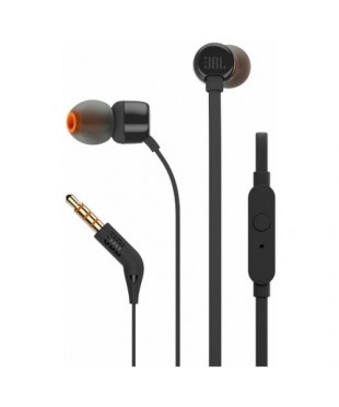 Наушники c микрофоном JBL T110 черные Наушники c микрофоном JBL T110 черные
