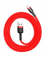 Кабель Baseus cafule Lightning - USB 1м Red/Red (CALKLF-B09)