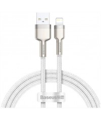 Кабель Baseus Cafule Series Metal Data Cable USB - Lightinig 1m белый Кабель Baseus Cafule Series Metal Data Cable USB - Lightinig 1m белый