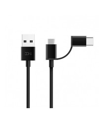 Кабель Xiaomi ZMI USB/Micro/Type-C (AL511) 0.3м Black