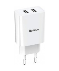СЗУ-2USB Baseus Speed Mini 10.5W белый [CCFS-R02]