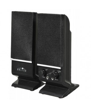 Колонки OKLICK OK-115, 2.0, черный Колонки OKLICK OK-115, 2.0, черный