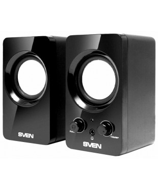 Колонки 2.0 Sven 354 4Вт USB Black Колонки 2.0 Sven 354 4Вт USB Black