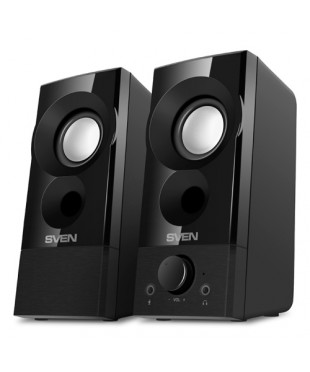 Колонки 2.0 Sven 357 5вт, USB, черный Колонки 2.0 Sven 357 5вт, USB, черный