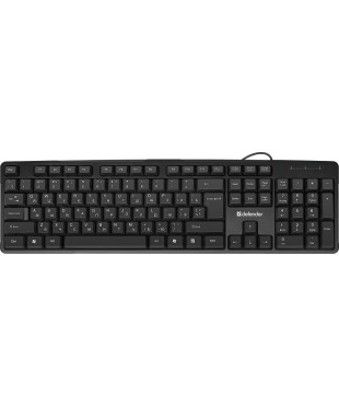 Клавиатура USB Defender Next HB-440 черная Клавиатура USB Defender Next HB-440 черная