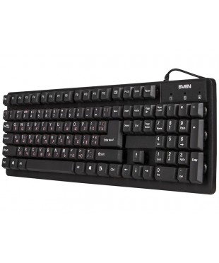 Клавиатура SVEN Standard 301 USB Black Клавиатура SVEN Standard 301 USB Black