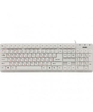 Клавиатура Sven Standard 301, 105 клавиши, White Клавиатура Sven Standard 301, 105 клавиши, White