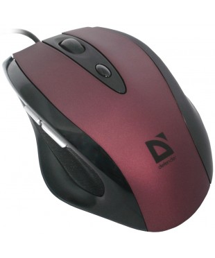 Мышь проводная Defender Opera MB-880 Red/Black Мышь проводная Defender Opera MB-880 Red/Black