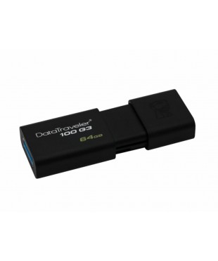 Флэш диск USB3.0 Kingston 64Gb DT100G3/64GB Черный Флэш диск USB3.0 Kingston 64Gb DT100G3/64GB Черный