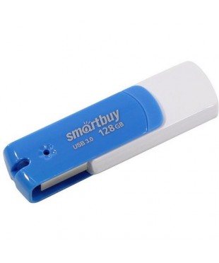 Флэш диск USB3.0 SmartBuy 128GB Diamond голубой [SB128GBDB-3]