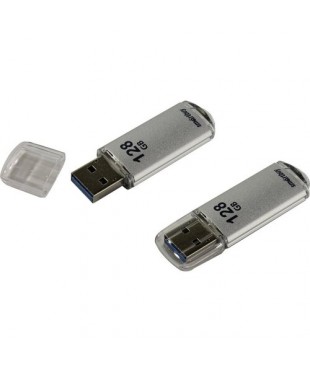 Флэш диск USB3.0 SmartBuy 128GB V-Cut серебряный [SB128GBVC-S3]