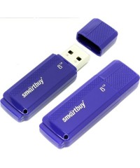 Флэш диск USB Smart Buy 8GB Dock синий [SB8GBDK-B]