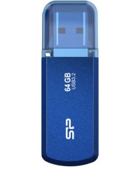 Флэш диск USB Silicon Power 64Gb Helios 202 голубой