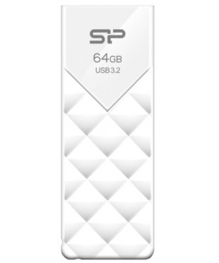 Флэш диск USB Silicon Power 64Gb Blaze B03 белый