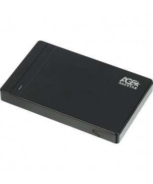 Внешний бокс для HDD 2.5" USB3.0 AgeStar 3UBP2P2 пластик черный