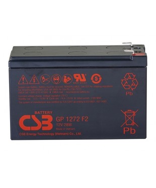 Аккумулятор CSB GP1272F2 (12V28W)
