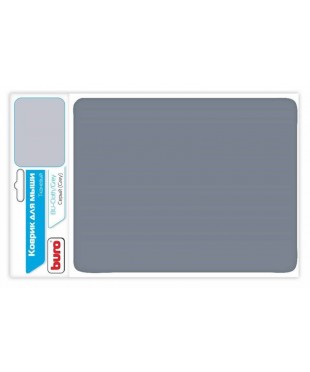 Коврик для мыши BURO матерчатый 230х180х2мм BU-CLOTH Grey Коврик для мыши BURO матерчатый 230х180х2мм BU-CLOTH Grey