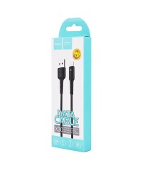 Кабель Hoco X30 Lightning - USB черный