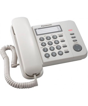 Телефон проводной Panasonic KX-TS2352RUW Телефон проводной Panasonic KX-TS2352RUW